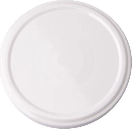 Capac pentru conservare TWIST 100 mm alb