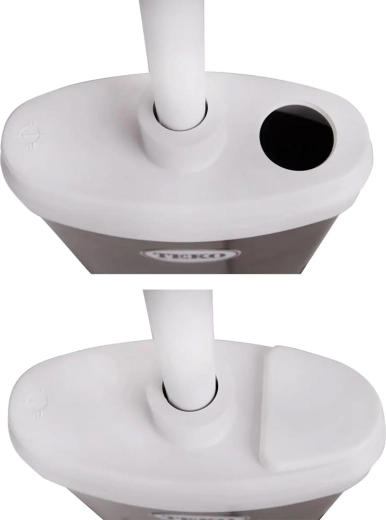 Rezervor integrat de 2,7 l cu dozare precisă