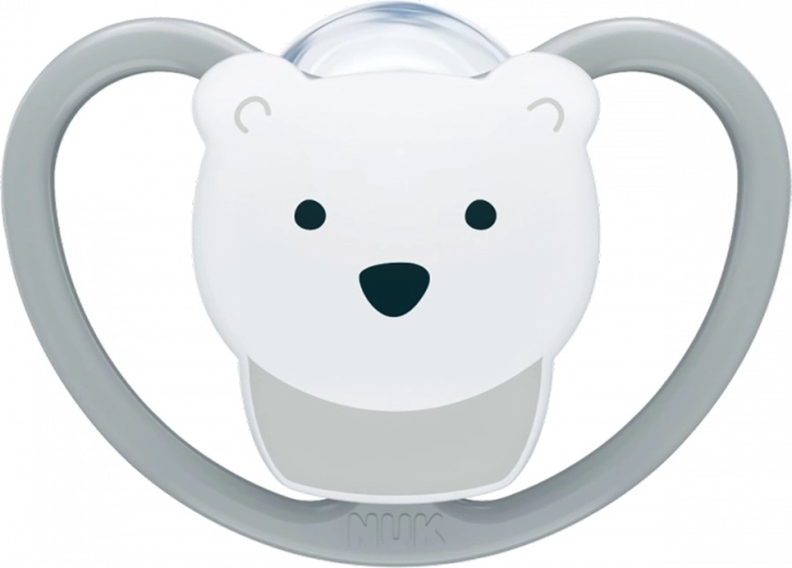 Suzetă NUK Perfect Match Air Polar Bear 18+ luni, din silicon