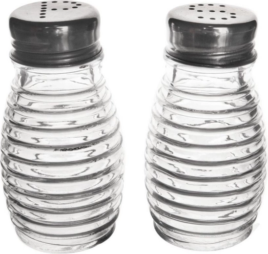 Sticlă clară de calitate și capace metalice