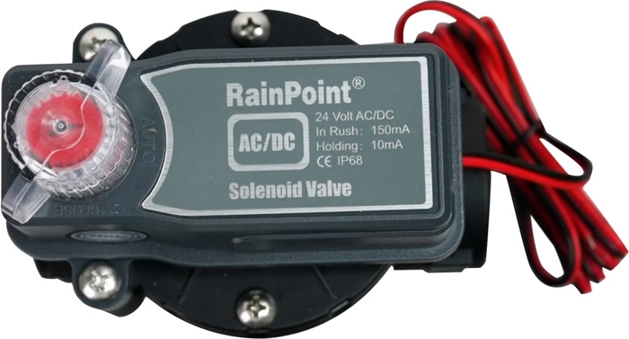Ventil electronic de irigare 1" RAINPOINT 24 V AC/DC, IP68