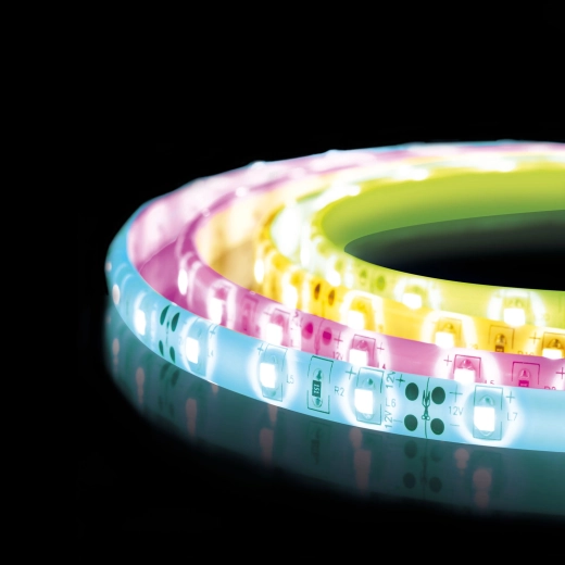 Bandă LED RGB inteligentă WiFi 2 × 5 m cu control Tuya
