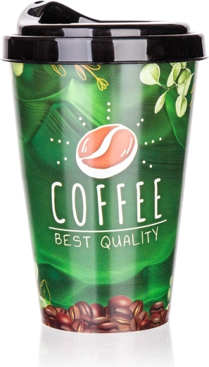 Pahar termic de călătorie pentru cafea 0,4 l – reutilizabil, mai multe modele