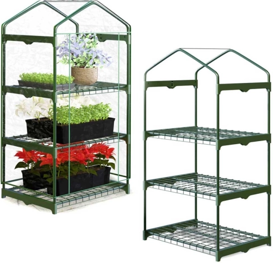 Trei niveluri pentru mai multe plante într-un spațiu mic