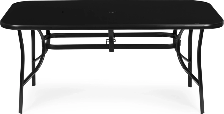 Blat de sticlă spațios 160 × 90 cm