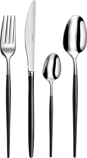 set de tacâmuri AMEFA Soprano 16 piese negru
