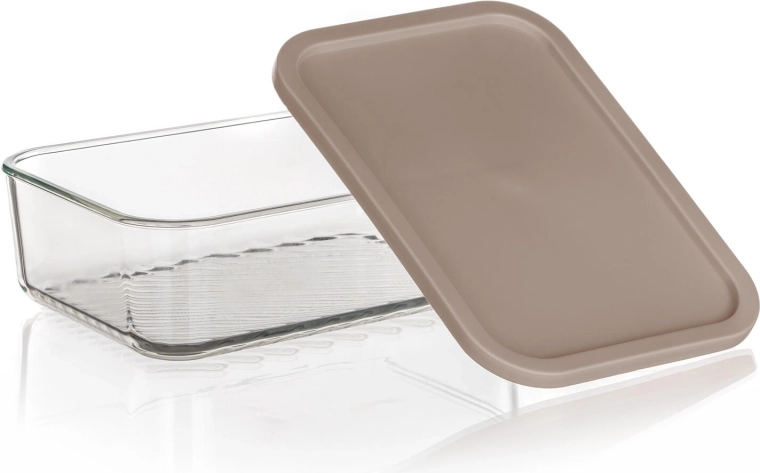 Sticlă rezistentă, potrivită pentru cuptor și microunde