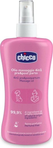 Ulei Chicco Mama Care 4 în 1 împotriva vergeturilor cu vitamina E 200 ml