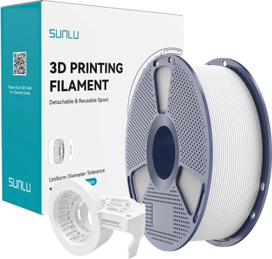 Filament mat de mare viteză Sunlu PETG – negru