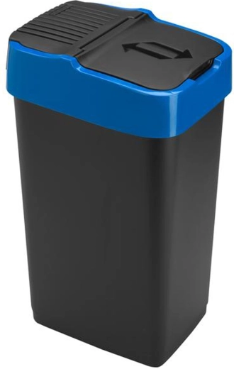 Coș de gunoi din plastic Heidrun 35 l