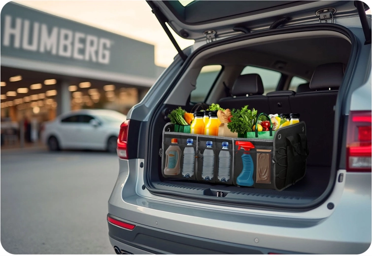 Stabilitate maximă în portbagaj