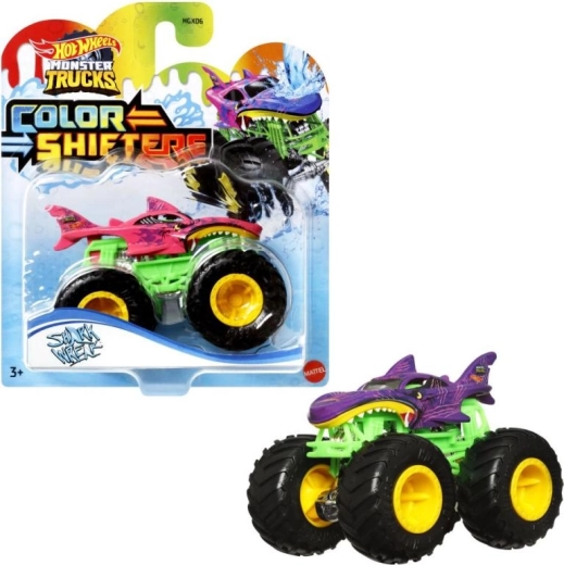 Hot Wheels monster truck Color Shifters - 1 bucată – Modele diferite