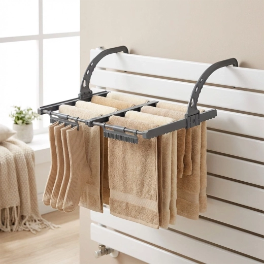 Instalare ușoară pe calorifer, fără unelte