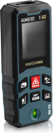 Măsurare precisă până la 65 m cu ecran mare