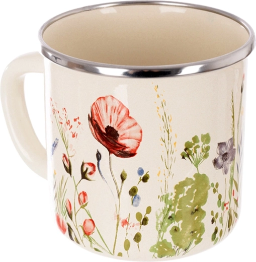 Email rezistent cu margine din inox