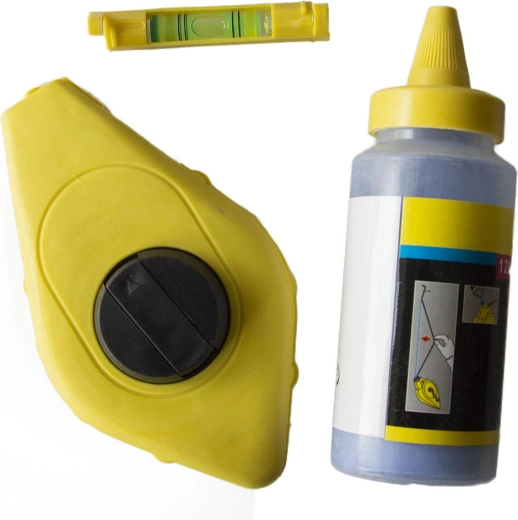 Sfoară de trasat 30 m cu praf colorant