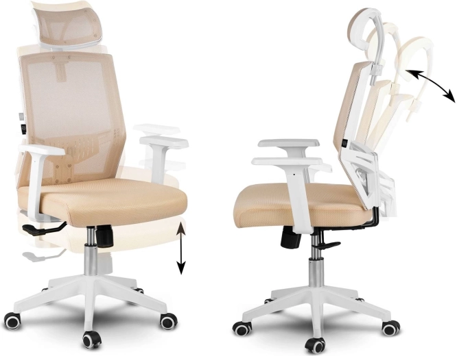 Mecanism de balans cu blocare și reglare lină a înălțimii