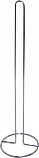 Suport pentru hârtie igienică din metal cromat 55,7 × 16 cm