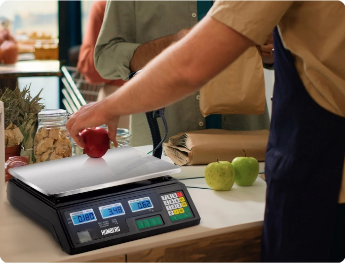 Afișaj dublu pentru operator și client