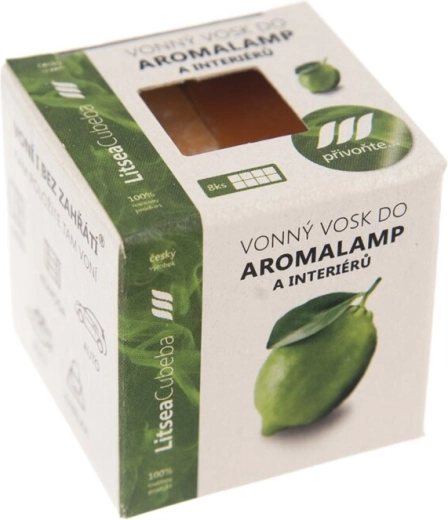 Cuburi de ceară parfumată Litsea cubeba 8 buc 30 g
