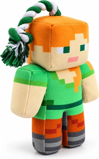 Jucărie Minecraft pentru câini cu frânghie Alex