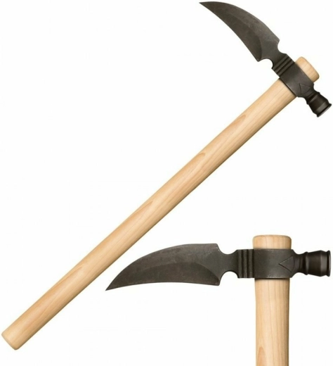 Tomahawk Cold Steel Spontoon Hawk cu vârf, mâner din lemn 22,2 cm