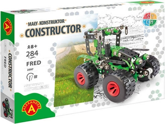Set de construcție tractor MAŁY KONSTRUKTOR FRED