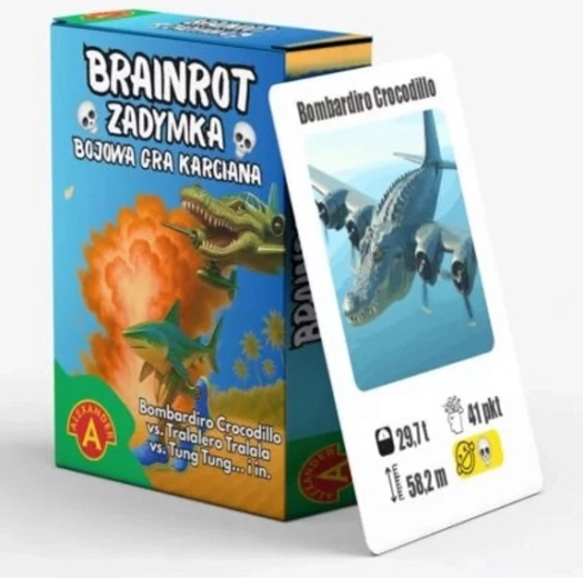 Joc de cărți de familie Brainrot: Zadýmka