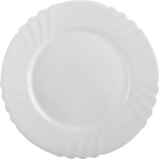 Farfurie de desert EBRO 20 cm din sticlă albă