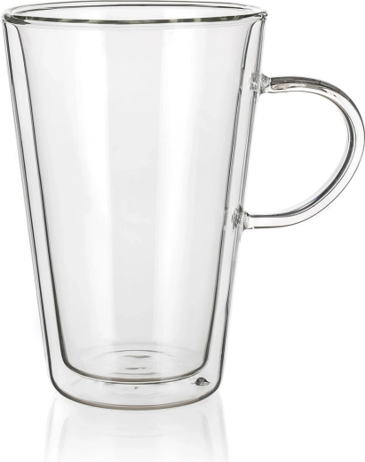 Cana din sticlă cu perete dublu Banquet Doblo 250 ml