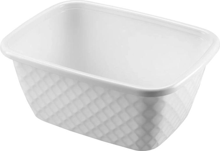 Coș din plastic HEIDRUN 45 × 34 × 17,5 cm, mix de culori