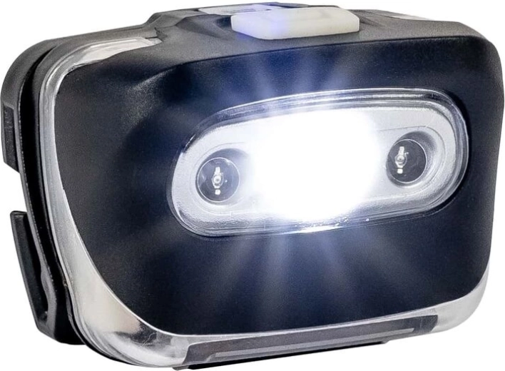 Fascicul alb puternic până la 100 de metri