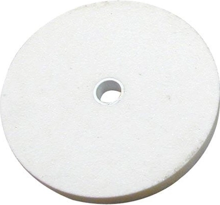 Disc abraziv 175 × 20 × 20 mm, corindon alb, granulație 60