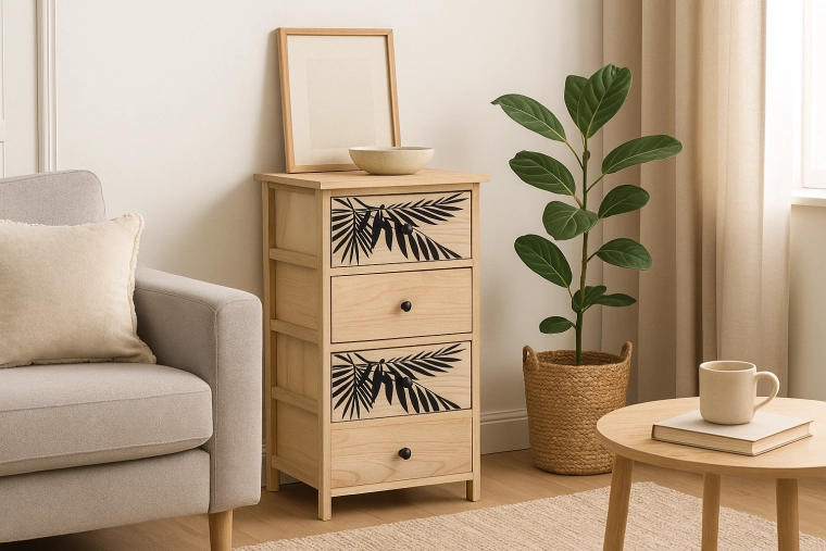 Motiv decorativ cu frunze