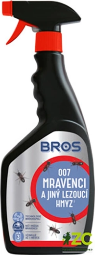 Spray împotriva furnicilor și insectelor târâtoare 500 ml BROS
