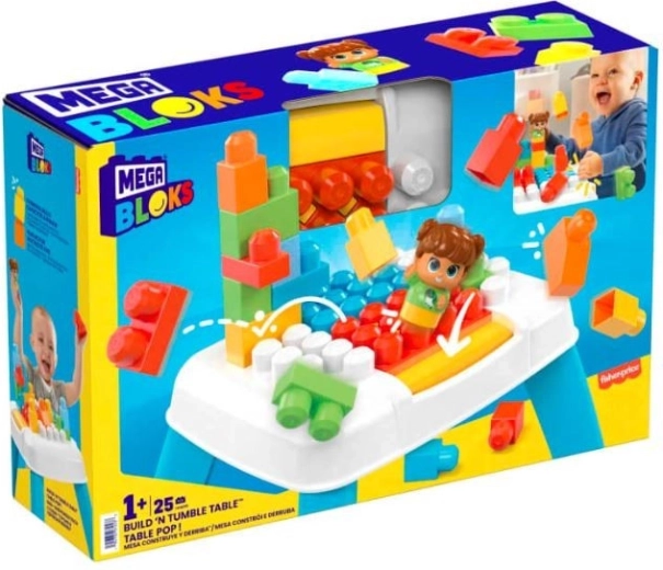 Măsuță de joacă cu cuburi