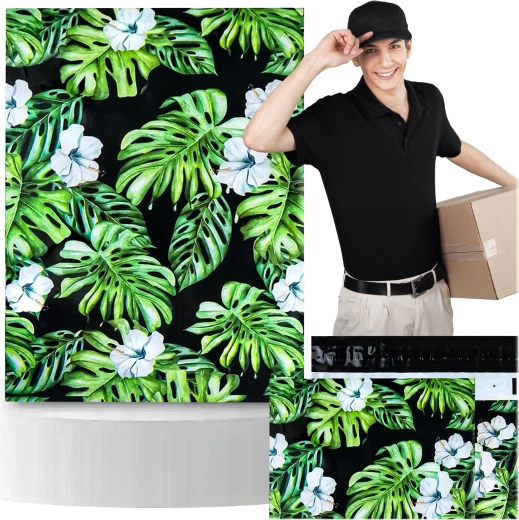 Plicuri poștale din folie Jungle 310 × 420 mm, autoadezive, 50 buc