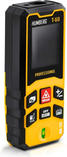 Măsurare precisă până la 65 m cu memorie pentru rezultate