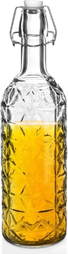 Sticlă de sticlă cu clip 750 ml