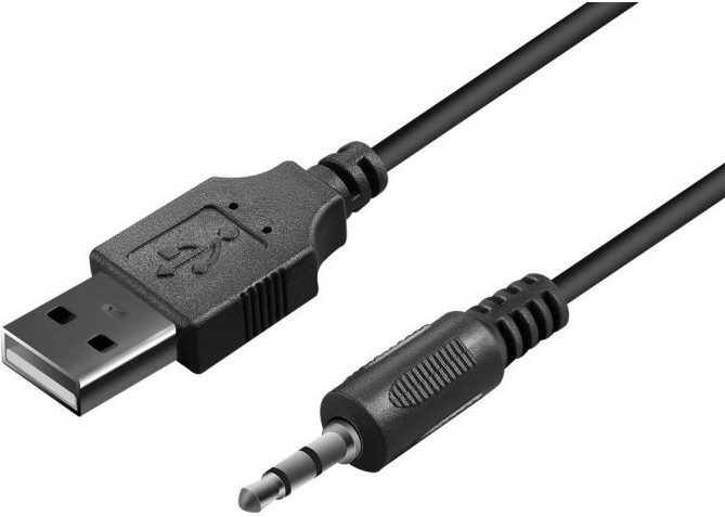 Conectare simplă prin USB și jack de 3,5 mm