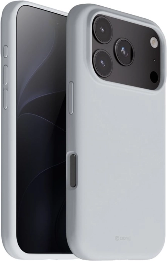 Husă magnetică Crong Color Cover MagSafe pentru iPhone 18 Pro Max / 17 Pro Max, gri