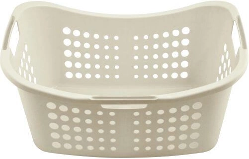 Coș pentru rufe curate VICTOR 50 l vintage din plastic