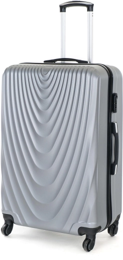 Geantă de călătorie tip hard-shell ABS 86 l, gri