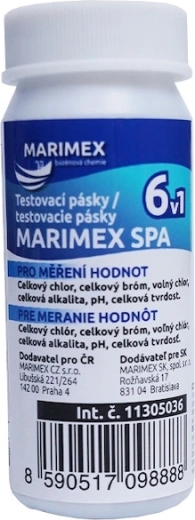 Marimex Spa benzi de testare pentru jacuzzi și piscină 6 în 1 (50 buc.)