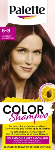 Palette Color Shampoo 5-8 mahon, 50 ml