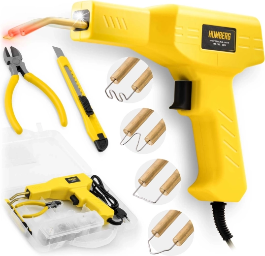 Aparat de sudură pentru plastic 50 W HUMBERG HM-292 în geantă