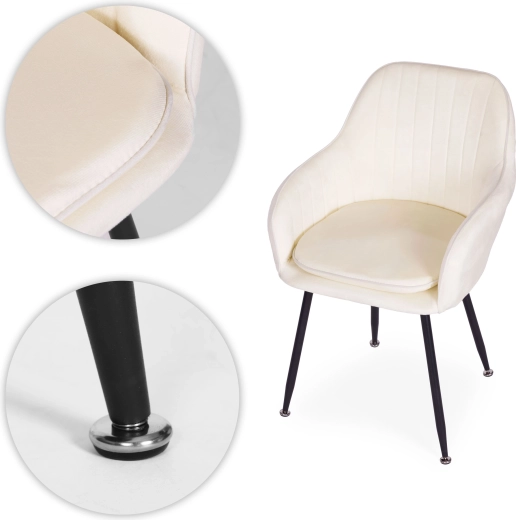 Picioare stabile din oțel cu protecție pentru podea