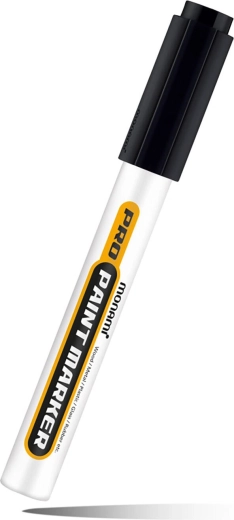 Marker MONAMI Pro Paint Maker, negru, 2 mm