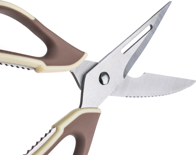 Lame din inox zimțate pentru o tăiere sigură