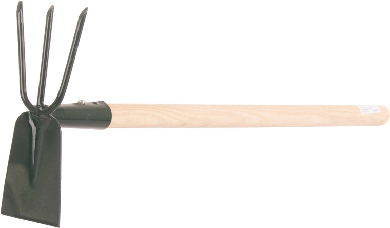 Prășitoare manuală Profi cu 3 dinți, cu mâner de 50 cm